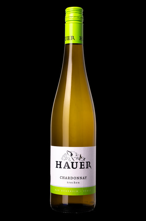 Chardonnay 2022 QbA trocken Weingut Hauer aus der Pfalz