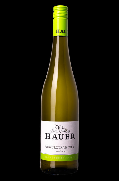 Gewürztraminer 2023 QbA trocken Weingut Hauer aus der Pfalz