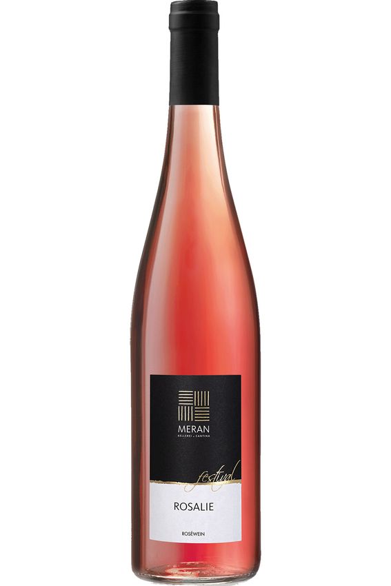 Roséwein Flasche
