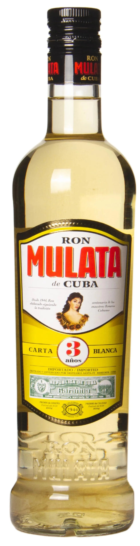 Rum Mulata Carta Blanca 3 Jahre